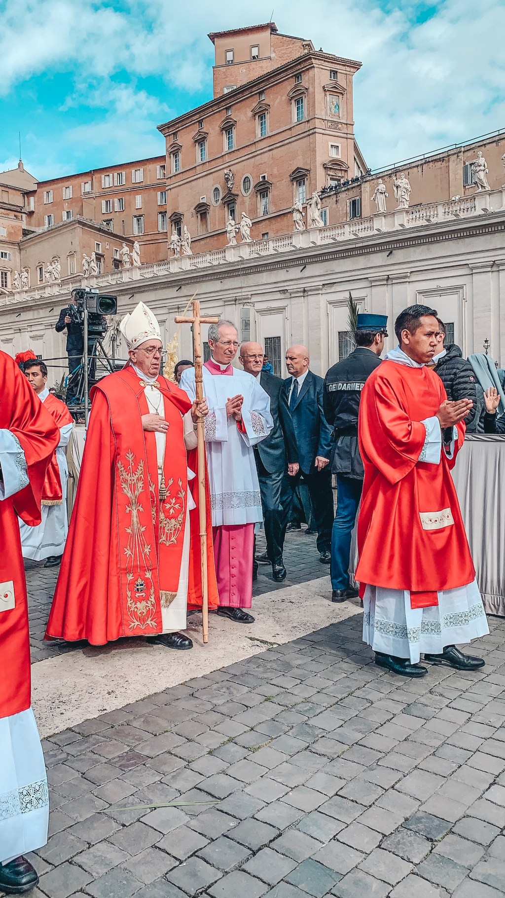 It never rains on the&nbsp;Pope